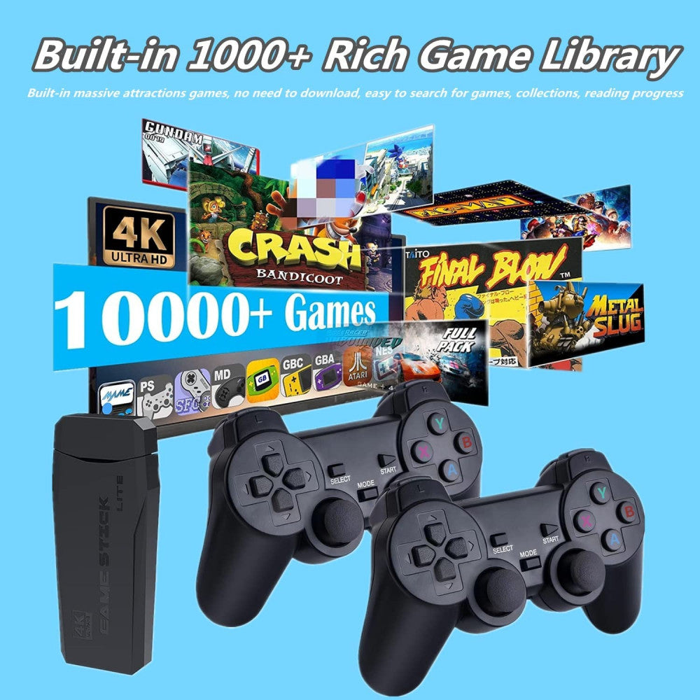 جهاز الالعاب القديمة 10 الاف لعبة | game stick lite 4K